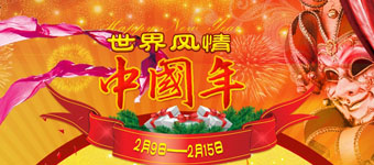年度活动专题：2013年世界之窗世界风情中国年专题创意设计