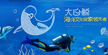 主题公园IP打造——大白鲸海洋世界网站平台开发
